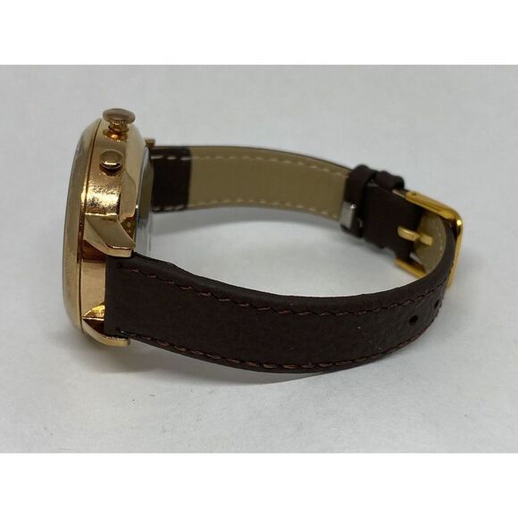 Fossil FTW5030 Women's Brown Leather Analog White Dial Hybrid Smartwatch CM442 - Picture 8 of 11